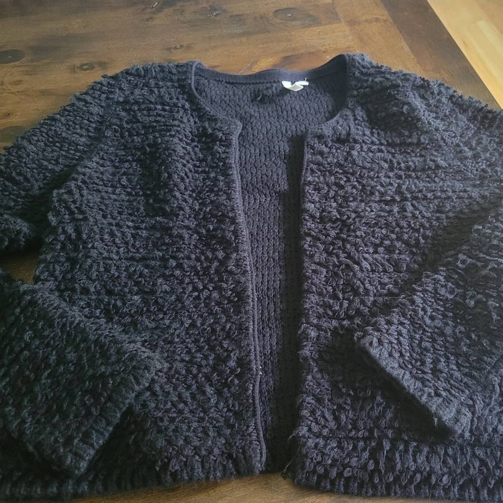 ✨️3 for $35. Frenchi Womens Cardigan Sweater. Large. Black